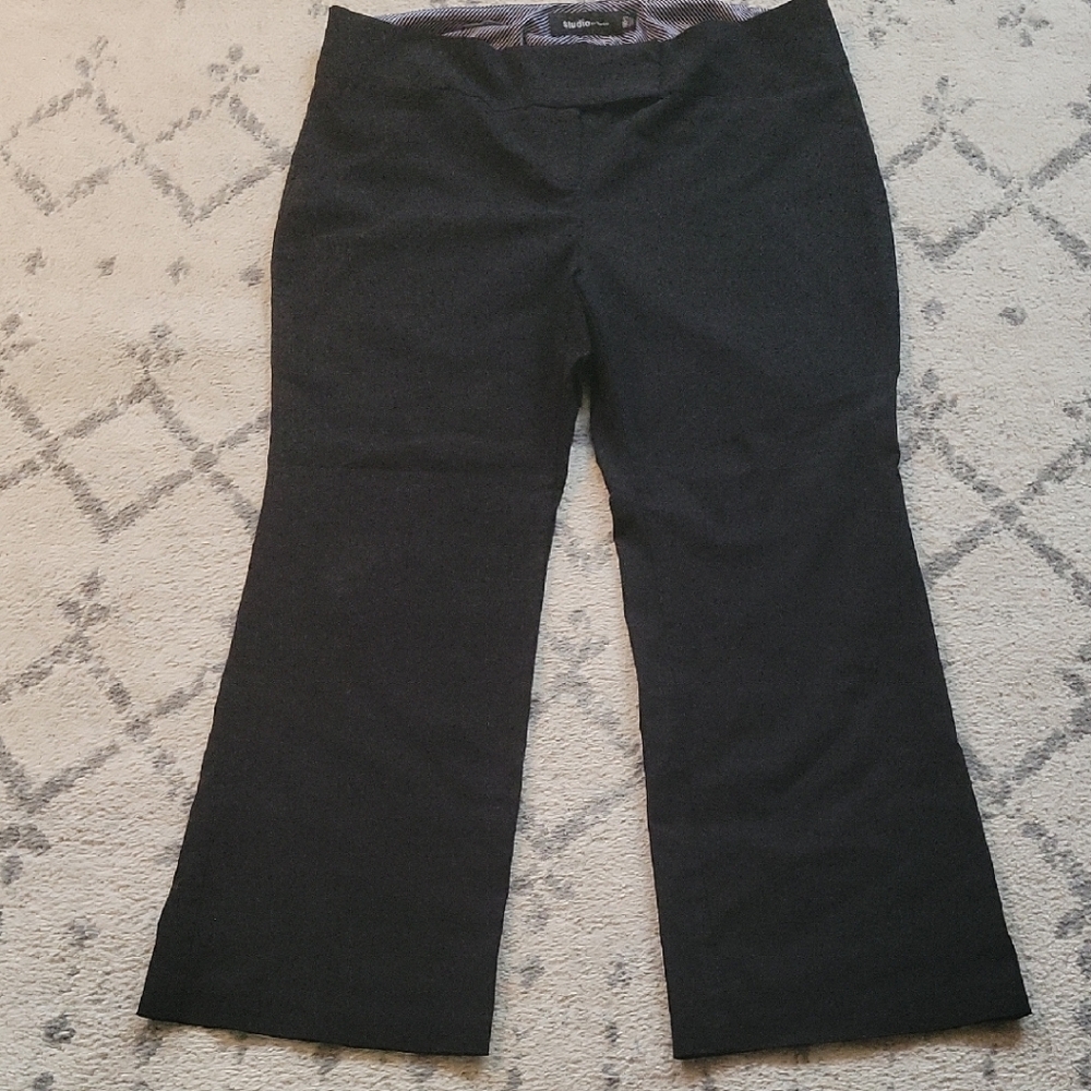 Torrid Black Dress Pants 18 SHORT
